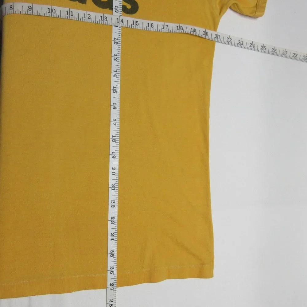 Vintage 80s 90s adidas single stitch hem‎ cuffed crew neck t-shirt XL